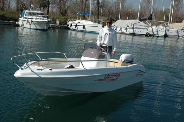 barca Marinello a noleggio Villaggio del Pescatore Trieste Marina Timavo